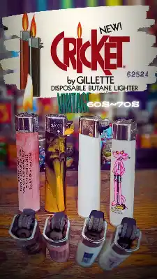 🔥Cricker lighter dòng cổ 1970s~80s